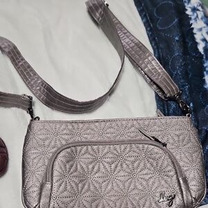 Lug Metallic Shoulder Bag